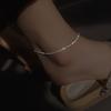 Sparkling Anklet Summer Temperament Light Luxury Niche Design Sparkle Starry Beach Anklet Bracelet Necklace Jewelry Gift