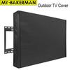 Outdoor TV Cover Screen Dustproof Waterproof Cover Set Cover High Quality Oxford Black Television Case TV 22'' To 70'' Inch