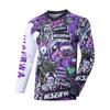 HISERWA Cyklistický dres Oblečení na horské kolo pro muže MTB dres Motokros Hombre Motocykl Cyklistika Crossmax Košile Camiseta