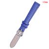 12Mm Plain Weave Pu Leather Strap Watchband  Candy Colors Watch Straps