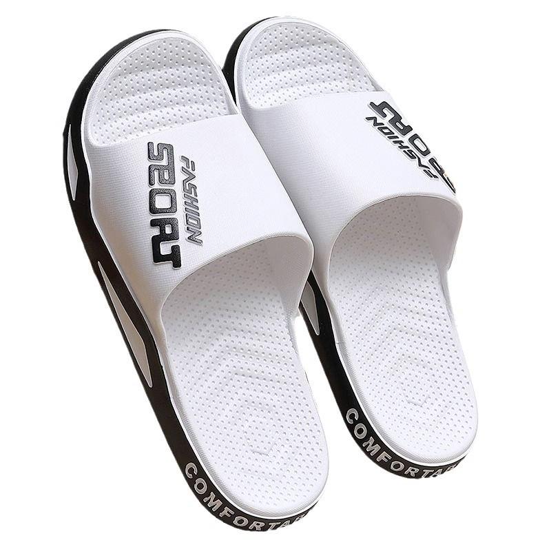 Men's Non-Slip Cool Summer Slippers for Outdoor, Indoor, and Bathroom Wear