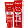 Dentifrice Blanchissant - Colgate - Max White Ultra Active Foam - 50 Ml - Action Blanchissante - Usage Quotidien