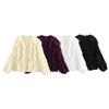 A New and Fashionable Women's Dress with A Layered Decorative Ruffled V-neck Long-sleeved Shirt