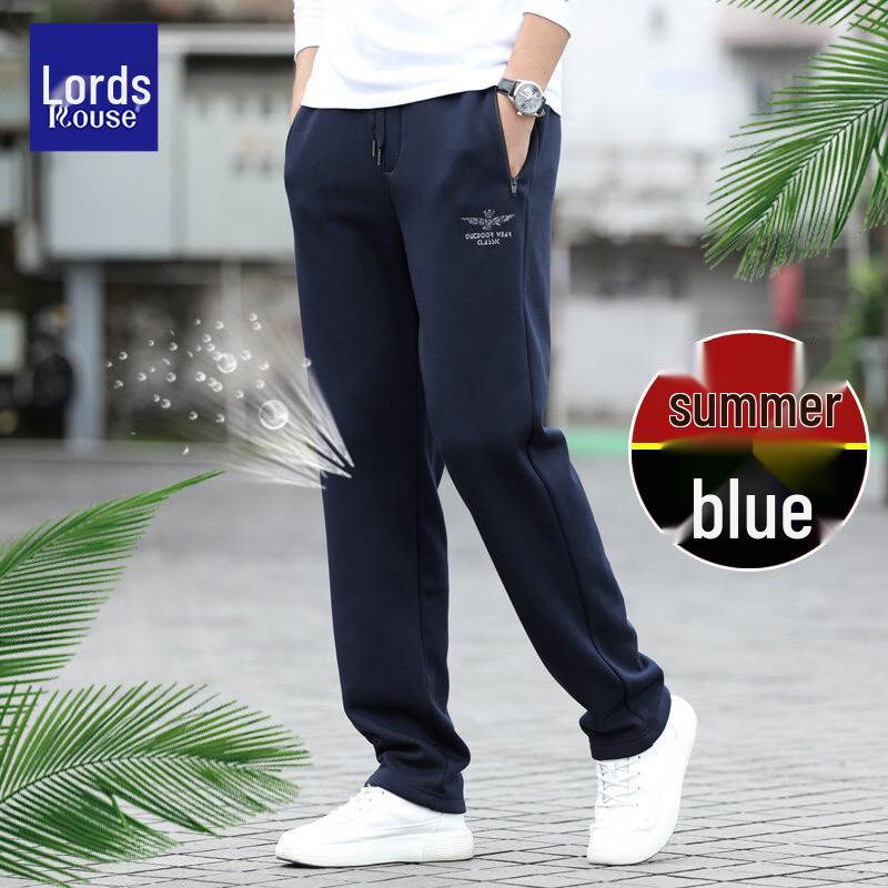 Luozhi Men s Straight-Leg Casual Sport Pants XL