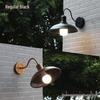 Retro American Waterproof Outdoor Wall Lamp for Entryways and Balconies