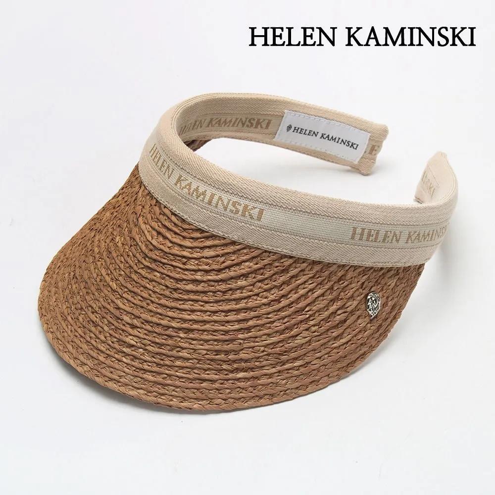 

Helen Kaminski Marina Sun Visor Straw Hat Nuga Natural Visor Hat HAT50318-NUNL HAT50318-NUNL/OS