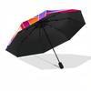 1pc Rainbow Star Automatic Umbrella - Automatic Opening And Closing, Sturdy Iron Frame, Formal Occasions yy251018137