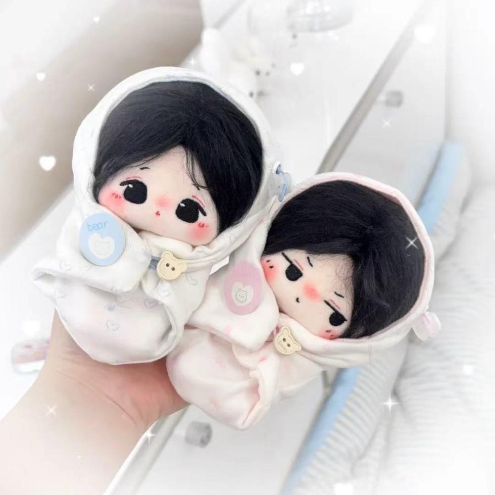 

Cloak 10cm Doll Clothes Swaddling Doll Dress Up Set Children s Gift рожевий