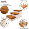 New Pet Climbing Ladder Foldable Storage Dog Ladder Anti Slip Large Capacity Thickened Bottom Plate Staircase Pets Products