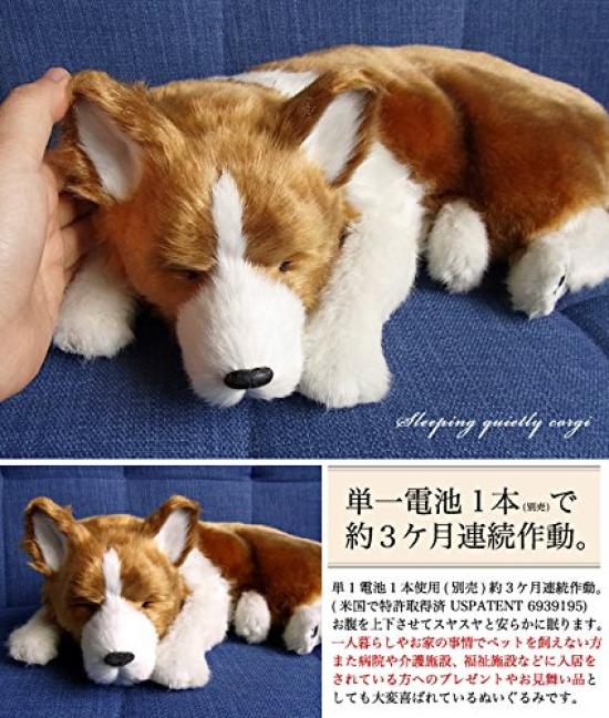 Ninian and Kino Perfect Pet Corgi Plush Stuffed Perfect Cute Dog Stuffed Animal (Large) Toy, Realistic, Lifelike, Animal-Like Animal, Soothing,