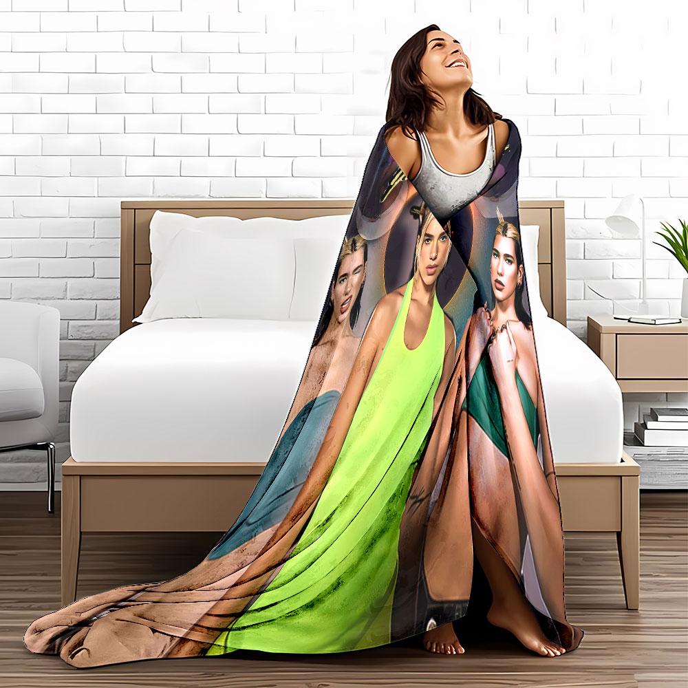Pop Star Collage Blanket for all seasons blanket lunch break throw gift