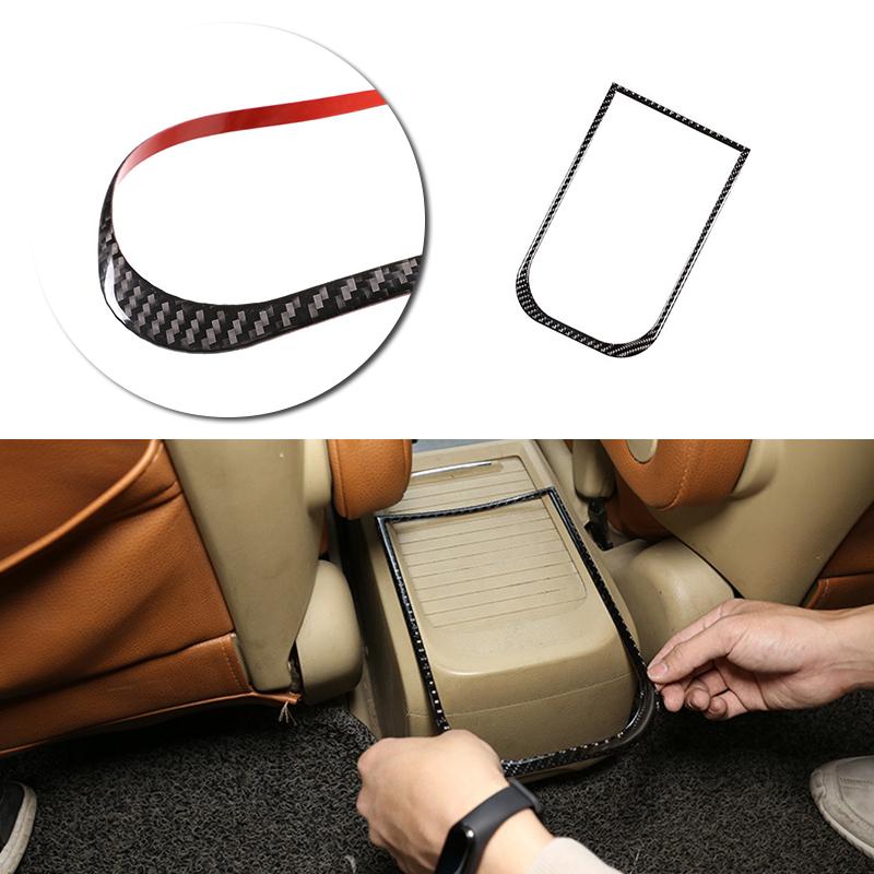 

Автомобильный Стайлинг, мягкий центральный подлокотник из углеродного волокна, внешняя рамка, накладка для Honda CRV 2007 2008 2009 2010