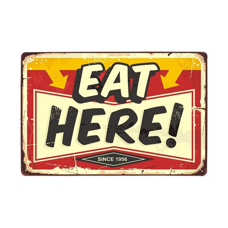 Lemonade Drink Candies Vintage Tin Signs Cafe Bar Pub Retro Wall Decor Metal Poster 20x30cm