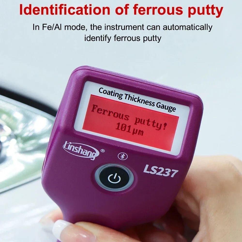 Rotatable Screen Car Paint Coating Thickness Tester  Checking Auto Coating