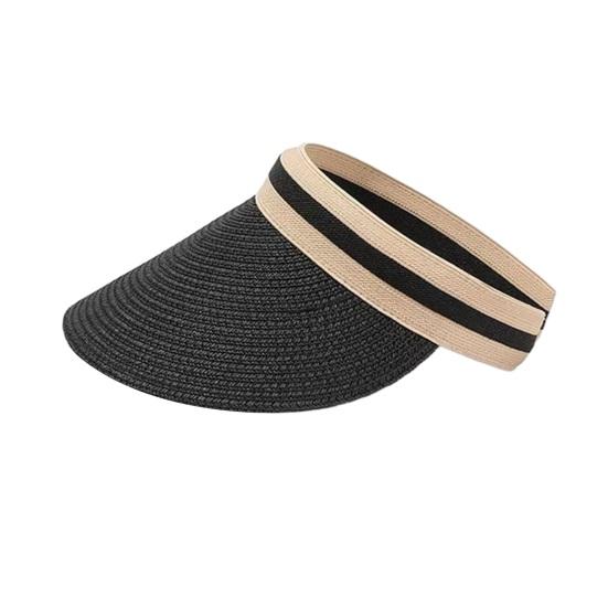 Summer Foldable Sun Straw Hat Protection Hat Hat Breathable Braided Portable UV