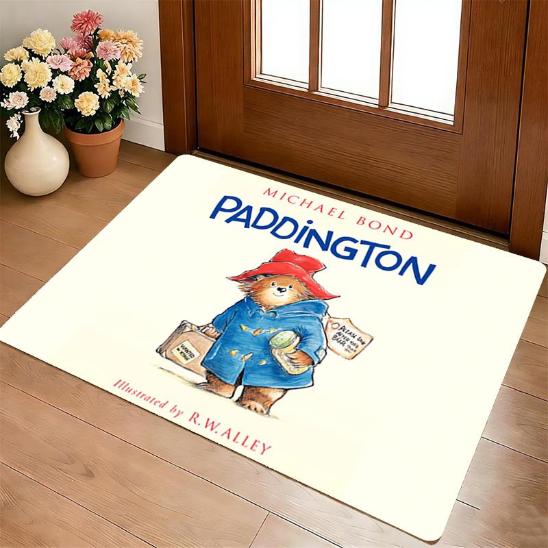 Paddington Bear Living Room Nonslip Area Rug Soft Carpet For Bedroom Game Playroom Sofa Office Home Decor Doormat Christmas Gift C926184