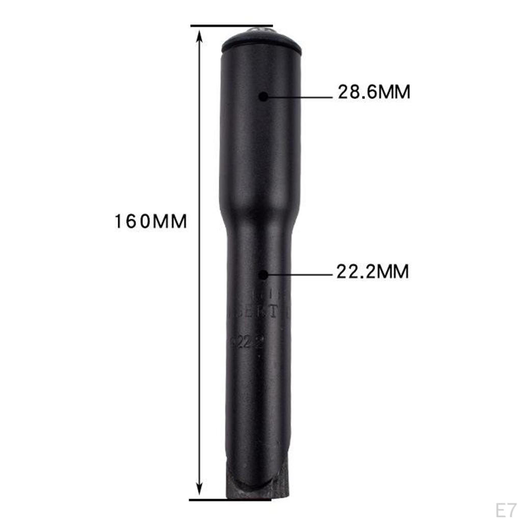 Adaptador de haste de pena Riser 22,2 / 25,4 mm Steerer para direção de 28,6 mm