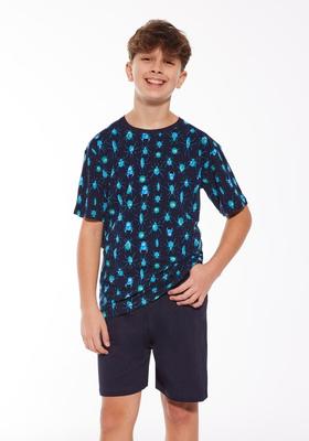 Cornette Young Boy Pajamas 335/114 Beetles Kr/r 134-164 Cornette