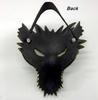 Dragon Mask Half Face Halloween Costume Mask Party Decorations Soft Cosplay Scary Halloween Mask