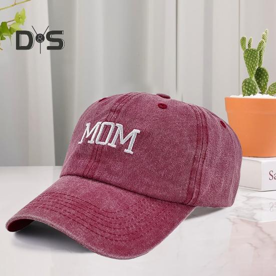 Baseball Hat UV Protection Lightweight Breathable Adjustable Strap Closure Adjustable Strap Sun Cap Embroidered Cap