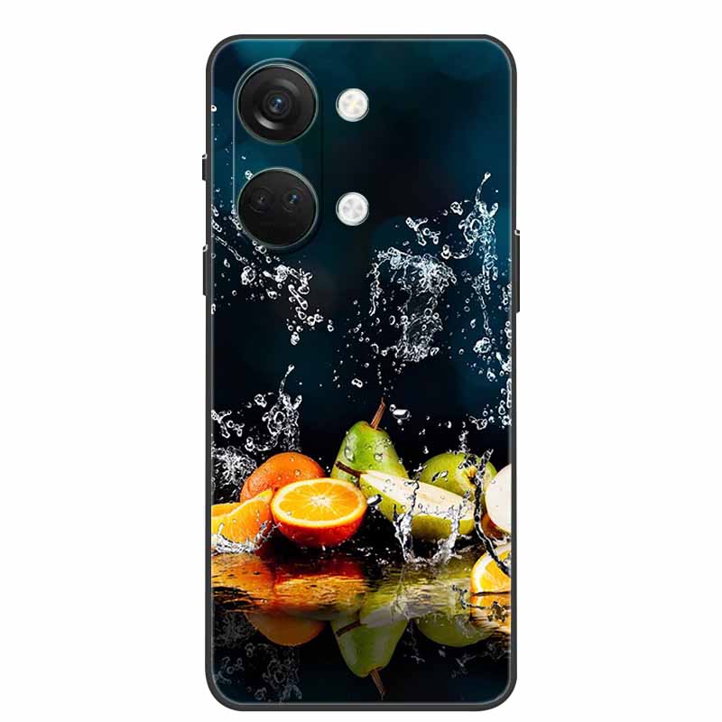 For One Plus Nord3 5G Case Silicone Painted Soft Protective Covers for OnePlus Nord 3 5G Phone Cases 1+ Nord3 TPU Coques Marble