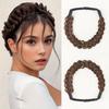 1PC Braid Wig Hair Band Soft Headband Soft Handmade Hair Band Wig Accessories Braid Internet celebrity Hand Tear Braid Hair Band