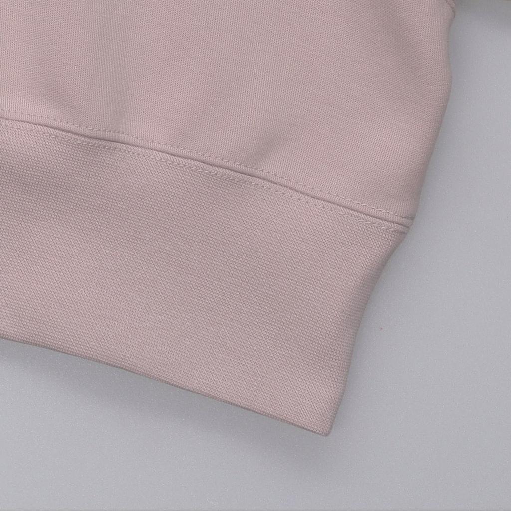 Nike Solid Color Hoodie With Brand Logo Print And Reflective Detail Women Sweatshirt Oxford-Pink DR4974-601