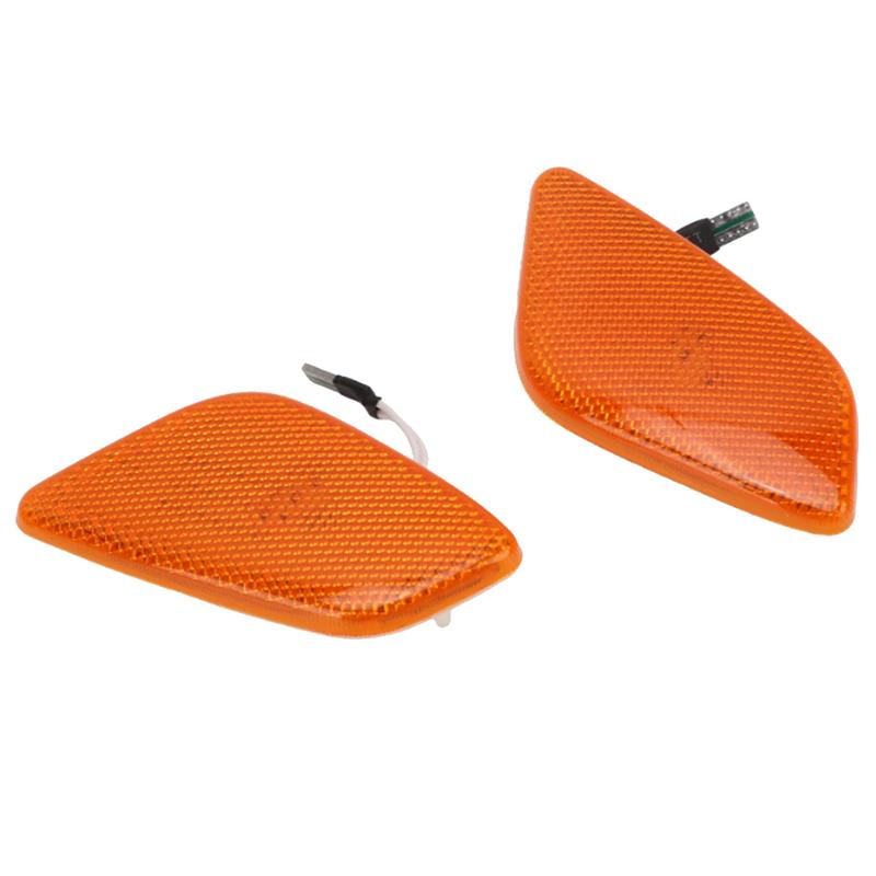 

Car Side Marker Light Signal Light For Jeep Wrangler TJ 1997-2006 55155629AC 55155628AC Yellow Easy tall Easy To Use жёлтый