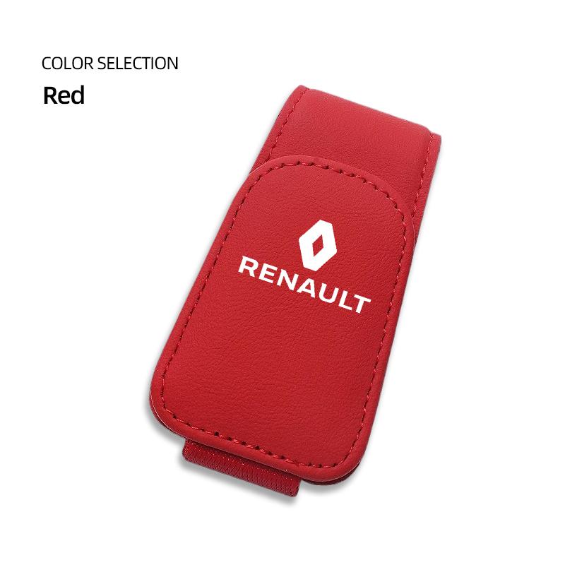 

Hub Caps Car Sun Visor Sunglasses Clip Auto Glasses Ticket Card Clamp For Renault Clio Kadjar QM6 Koleos Megane Espace Captur ZO