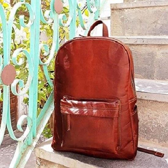 Рюкзак из натуральной кожи — фото 3