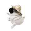 Mate Sitting Pug Dogs Pug Dog Plush Doll Elf Fat Pug Plush Toys Stuffed Toy Pug Dog Plush Toy