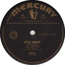 

7inch Record DIAMONDS - Little Darlin 45143 ESQUIRE MERCURY 1957 Australia Rock Used