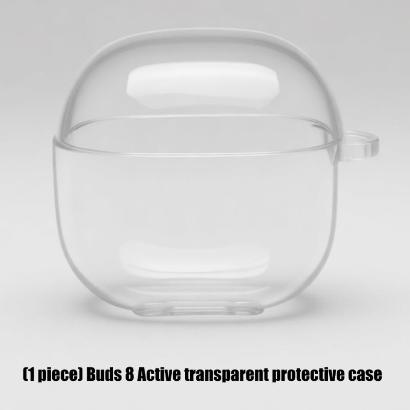 Headphone Shockproof Housing Skin-friendly Guarding Washable Shell Case for Buds 8 Active Keep Safe From Accidental Drop
