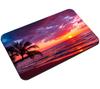 Hawaiian Beach Palm Tree Carpet Ocean Beach Area Rug Tropical Sea Sunset Floor Mat Living Room Home Indoor Mat Bathroom Doormat