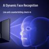 Deli D30C AI Dynamic Face Fingerprint Attendance Machine CN plug (adapter included)