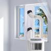 Double Opening Portable Air Conditioner Window Seal Window Vent Kit  For Push Up Windows