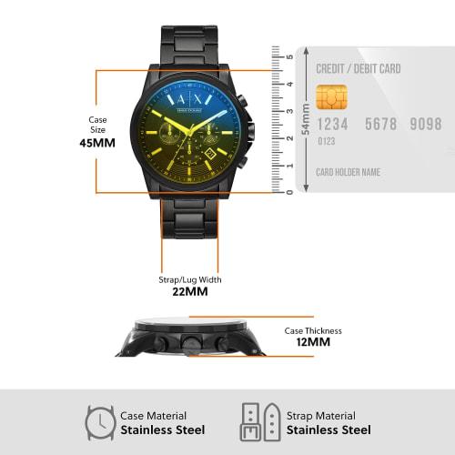 A|X Armani Exchange Outerbanks AX2513 Men's Watch [Officially Imported]