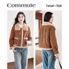 Elegant Long-Sleeved Short Coat