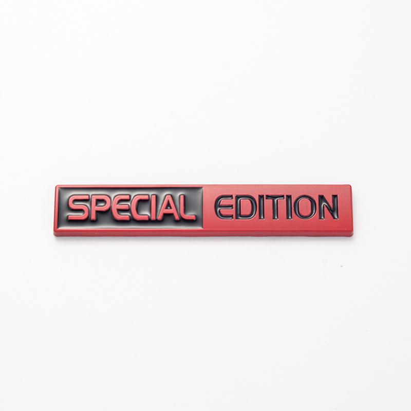 lsfc6 3D Metal Special Edition Logo Car Front Grille Emblem Rear Trunk Badge Decor Sticker For Toyota Ford Nissan Jeep Honda Opel Fiat