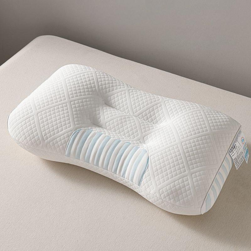 

High-quality Neck Pillow for Sleeping, Special Pillow Core To Protect The Cervical Spine and Help Sleep, Home Pillow 1PCS синий