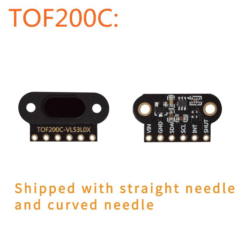 TOF050C 200C 400C Laser Ranging Sensor Module TOF Time-of-flight Distance IIC Output for Arduino VL6180 VL53L0X VL53L1X