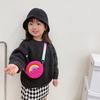 Adorable Silicone Children's Bag Mini Rainbow Crossbody Purse For Kids Unisex