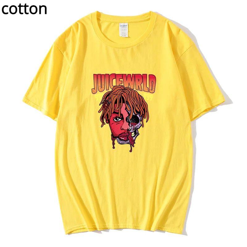 T-Shirt Rap Men'S Cool Street Fashion Trend T-Shirt Pattern Print T-Shirt Hip-Hop Top T-Shirt