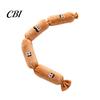 Noise-making Dog Toy Squeaky Plush Toy, Long Sausage Shape Chew with BB Sound, Built-in Squeaker Durable Bite Resistant for Small Medium Dogs,