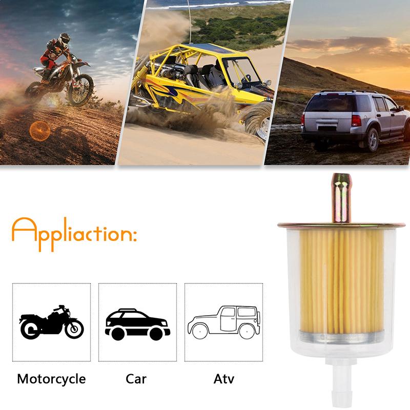 Motorcycle Large Displacement Gasoline Filter Gasoline Filter Element Thick Tube Modified Gasoline Filter Filter Element