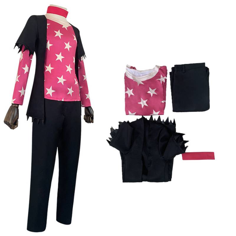 

Персонажи аниме Hazbin Hotel в косплей-костюмах Хэллоуинская вечеринка L