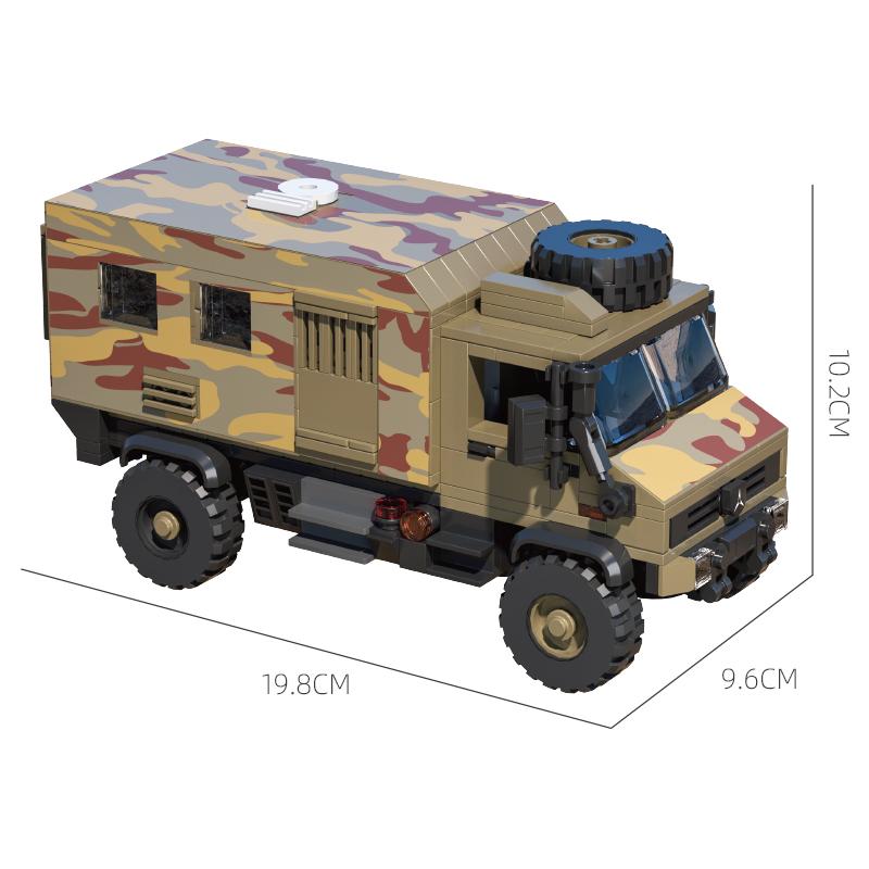 643pcs Vintage Bus Model Building Blocks Toy with Perfect Details Ideal for Collecting Decoration and Holiday