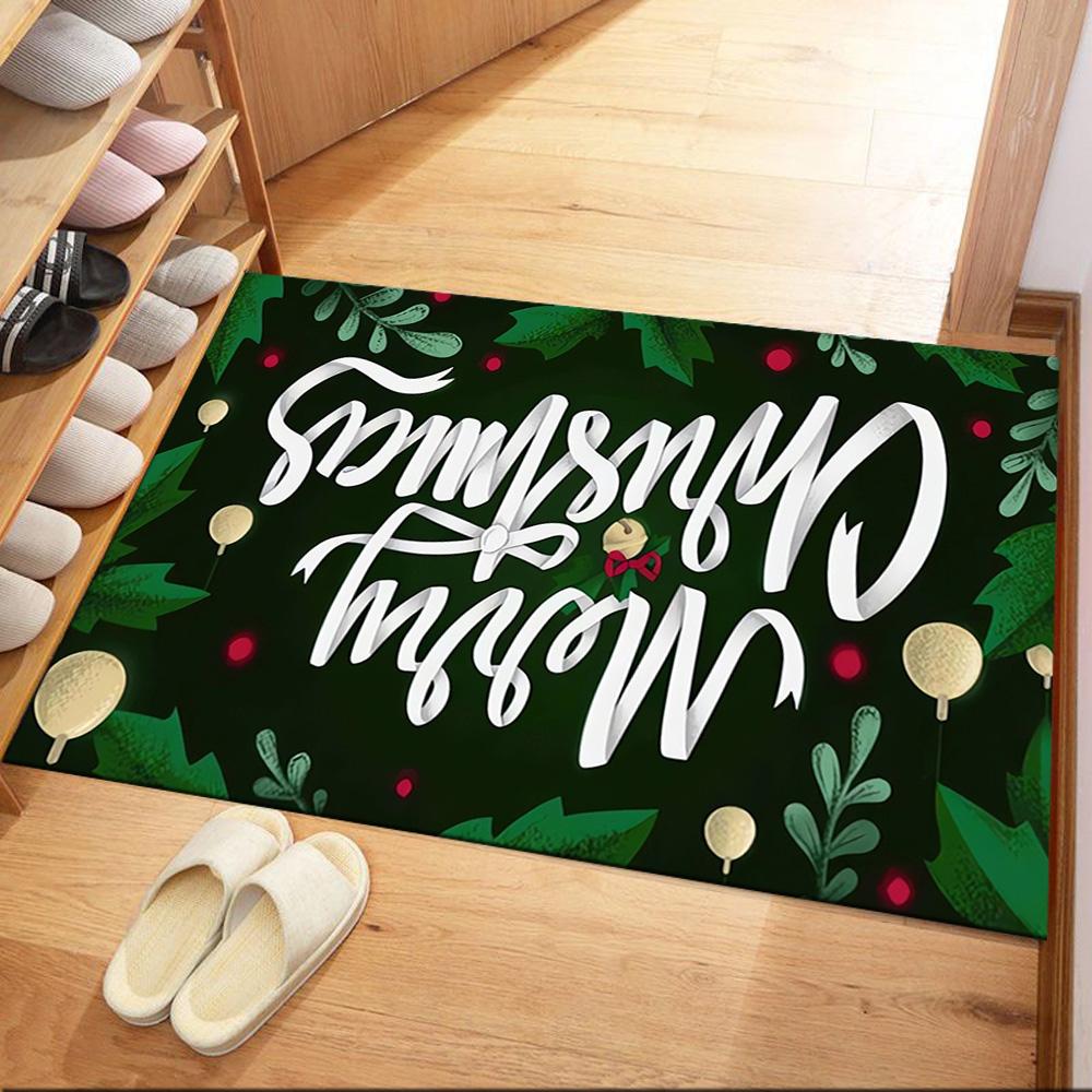 Christmas 36 Floor Mat Design for Bedrooms Dormitory Entryway Game Room Anti-slip Rug Anime Office Decor Perfect Gift for Women/Men