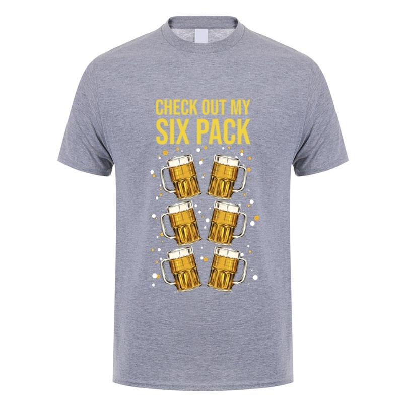 Check Out My Six Pack Funny Beer Tshirts Summer Casual Unisexs Tshirt Unisex T Shirt Oneck Top Unisex Tee Dy314