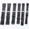 Silicone Watch Strap 12mm 14mm 16mm 18mm 20mm 22mm for Casio F91W F84 F105/108 W800H A158/168 AE1200/1300 SGW400 Universal Band